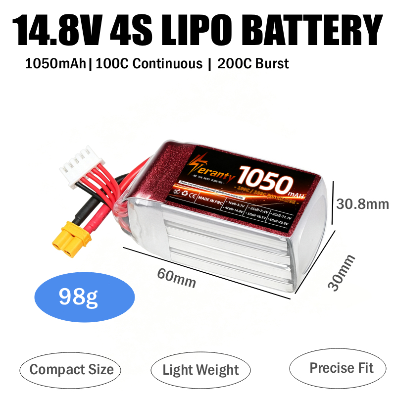 2PCS 1050mAh 2S 3S 4S RC Lipo  - Drone Battery 3S ulasan dan harga